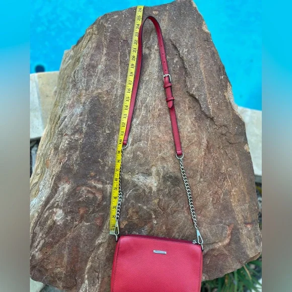 Rebecca Minkoff Mini 5 Zip Crossbody in Scarlet - Picture 9 of 10